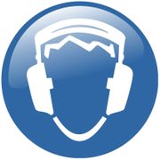 Знак лепенка Totem задължителен Трябва да се носят антифони ф 150 мм - product - 094 TOT3635