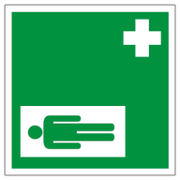 Знак лепенка Totem указателен Носилка 147х1471 мм - product - 094 TOT3645