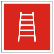 Знак лепенка Totem противопожарен Пожарна стълба 147х147 мм - product - 094 TOT3652