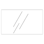 Основа за знаци Totem от полистирол правоъгълна  250х147 мм - product - 094 TOT3684