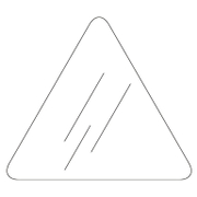 Основа за знаци Totem от полистирол триъгълна  147х147 мм - product - 094 TOT3681