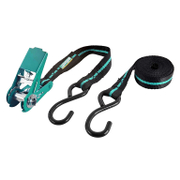 Колан за укрепване на товари Wolfcraft с тресчотка и куки  180 кг, 25 мм, 4 м - product - 094 WLF4318