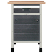 Маса Wolfcraft работна 1 модул с 1 чекмедже и 1 врата 650x650x860 мм, 600 кг, No1 - product - 094 WLF2416