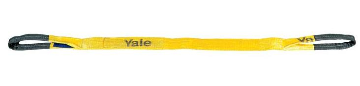 Сапан полиестерен Yale плосък с уши  1 т, 2 м, жълт - product - 094 YAL1980
