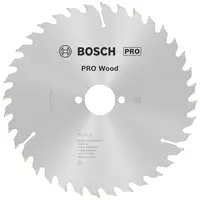 Диск циркулярен за рязане Bosch на дърво фино напречно надлъжно с HM пластини  190 мм, 30 мм, 1.6 мм, 36 z, PRO Wood