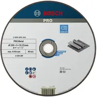 Диск карбофлексен за рязане Bosch на метал  230 мм, 3 мм, 22.23 мм, PRO Metal