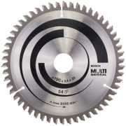 Диск циркулярен за рязане Bosch универсален с HM пластини  190 мм, 30 мм, 1.8 мм, 54 z, Multi Material - product - 095 BSH 394
