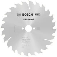 Диск циркулярен за рязане Bosch на дърво напречно надлъжно с HM пластини  160 мм, 20 мм, 1.2 мм, 24 z, PRO Wood