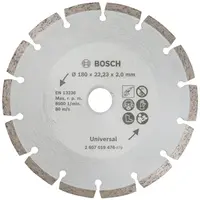 Диск диамантен за сухо рязане Bosch универсален  180 мм, 22.23 мм, 2.3 мм, Universal