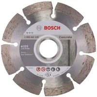 Диск диамантен за сухо рязане Bosch на тухли, бетон и керемиди  115 мм, 22.23 мм, 1.6 мм, Standard for Concrete