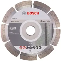 Диск диамантен за сухо рязане Bosch на тухли, бетон и керемиди  150 мм, 22.23 мм, 2 мм, Standard for Concrete
