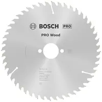 Диск циркулярен за рязане Bosch на дърво фино напречно надлъжно с HM пластини  190 мм, 30 мм, 1.3 мм, 48 z, PRO Wood