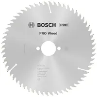 Диск циркулярен за рязане Bosch на дърво фино напречно надлъжно с HM пластини  190 мм, 30 мм, 1.6 мм, 60 z, PRO Wood