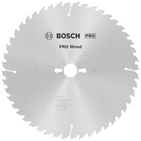 Диск циркулярен за рязане Bosch на дърво фино напречно надлъжно с HM пластини  250 мм, 30 мм, 2.2 мм, 80 z, PRO Wood