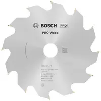 Диск циркулярен за рязане Bosch на дърво напречно надлъжно с HM пластини  140 мм, 20 мм, 1.4 мм, 12 z, PRO Wood