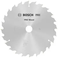 Диск циркулярен за рязане Bosch на дърво напречно надлъжно с HM пластини  254 мм, 30 мм, 1.4 мм, 24 z, PRO Wood
