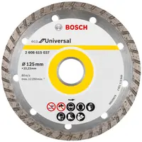 Диск диамантен за сухо рязане Bosch универсален  125 мм, 22.23 мм, Eco for Universal
