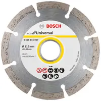 Диск диамантен за сухо рязане Bosch универсален  115 мм, 22.23 мм, Eco for Universal