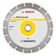 Диск диамантен за сухо рязане Bosch универсален  230 мм, 22.23 мм, Eco for Universal - product - 095 BSH1153