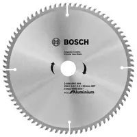 Диск циркулярен за рязане Bosch на алуминий с HM пластини  254 мм, 30 мм, 2.2 мм, 80 z, Eco for Aluminium
