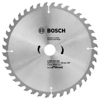 Диск циркулярен за рязане Bosch на дърво фино напречно надлъжно с HM пластини  254 мм, 30 мм, 2 мм, 40 z, Eco for Wood