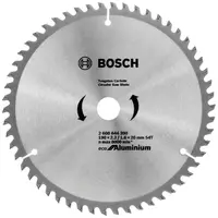 Диск циркулярен за рязане Bosch на алуминий с HM пластини  190 мм, 20 мм, 1.6 мм, 54 z, Eco for Aluminium