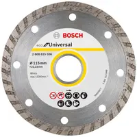 Диск диамантен за сухо рязане Bosch универсален  125 мм, 22.23 мм, 2 мм, Eco for Universal