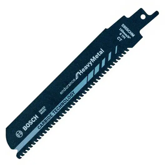 Нож за саблен трион Bosch за метал  150 мм, 8 TPI, S955CHC