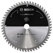 Диск карбиден за рязане Bosch на алуминий  190 мм, 20 мм, 1.5 мм, Standard for Aluminium - product - 095 BSH1524