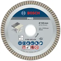 Диск диамантен за сухо рязане Bosch на керамика, теракот и фаянс  125 мм, 22.23 мм, 1.4 мм, PRO Ceramic