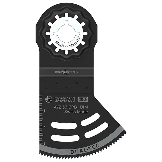 Нож за многофункционален осцилатор Bosch  53 мм, Starlock, BiM, AYZ 53 BPB