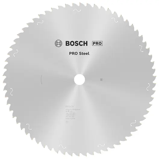 Диск циркулярен за рязане Bosch на метали с HM пластини  355 мм, 25.4 мм, 1.8 мм, 66 z, PRO Steel