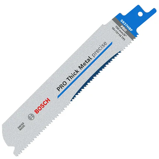 Нож за саблен трион Bosch за метал  150 мм, 10/12/14 TPI, PRO Thick Metal precise S937HBF