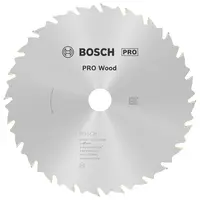 Диск циркулярен за рязане Bosch на дърво напречно надлъжно с HM пластини  165 мм, 20 мм, 1.2 мм, 24 z, PRO Wood