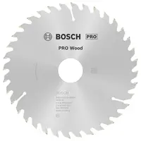 Диск циркулярен за рязане Bosch на дърво напречно надлъжно с HM пластини  165 мм, 30 мм, 1.6 мм, 36 z, PRO Wood