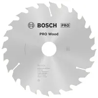 Диск циркулярен за рязане Bosch на дърво напречно надлъжно с HM пластини  180 мм, 30 мм, 1.6 мм, 24 z, PRO Wood