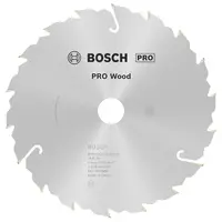 Диск циркулярен за рязане Bosch на дърво напречно надлъжно с HM пластини  160 мм, 20 мм, 1.6 мм, 18 z, PRO Wood