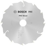 Диск циркулярен за рязане Bosch на дърво напречно надлъжно с HM пластини  190 мм, 30 мм, 1.8 мм, 12 z, PRO Wood - product - 095 BSH1957