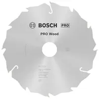 Диск циркулярен за рязане Bosch на дърво напречно надлъжно с HM пластини  190 мм, 30 мм, 1.8 мм, 12 z, PRO Wood