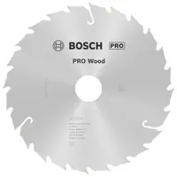 Диск циркулярен за рязане Bosch на дърво напречно надлъжно с HM пластини  190 мм, 30 мм, 1.8 мм, 24 z, PRO Wood