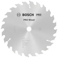 Диск циркулярен за рязане Bosch на дърво напречно надлъжно с HM пластини  184 мм, 16 мм, 1.6 мм, 24 z, PRO Wood