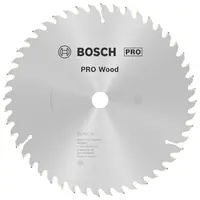 Диск циркулярен за рязане Bosch на дърво напречно надлъжно с HM пластини  184 мм, 16 мм, 1.6 мм, 48 z, PRO Wood