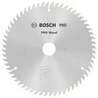 Диск циркулярен за рязане Bosch на дърво напречно надлъжно с HM пластини  216 мм, 30 мм, 1.4 мм, 60 z, PRO Wood