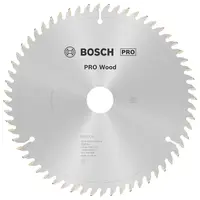 Диск циркулярен за рязане Bosch на дърво напречно надлъжно с HM пластини  216 мм, 30 мм, 1.8 мм, 60 z, PRO Wood