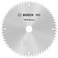 Диск циркулярен за рязане Bosch на дърво напречно надлъжно с HM пластини  250 мм, 30 мм, 2.2 мм, 60 z, PRO Wood