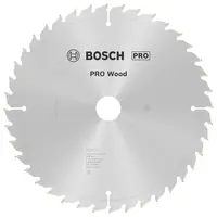 Диск циркулярен за рязане Bosch на дърво напречно надлъжно с HM пластини  254 мм, 30 мм, 1.4 мм, 40 z, PRO Wood