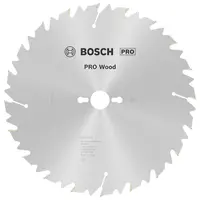 Диск циркулярен за рязане Bosch на дърво напречно надлъжно с HM пластини  300 мм, 30 мм, 1.8 мм, 20 z, PRO Wood