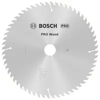 Диск циркулярен за рязане Bosch на дърво напречно надлъжно с HM пластини  250 мм, 30 мм, 2.2 мм, 60 z, PRO Wood