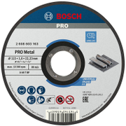Диск карбофлексен за рязане Bosch на метал  115 мм, 22.23 мм, 1.6 мм, PRO Metal - product - 095 BSH2000