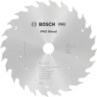 Диск карбиден за рязане Bosch на дърво  136 мм, 15.88 мм, 1 мм, 24 z, PRO Wood cordless